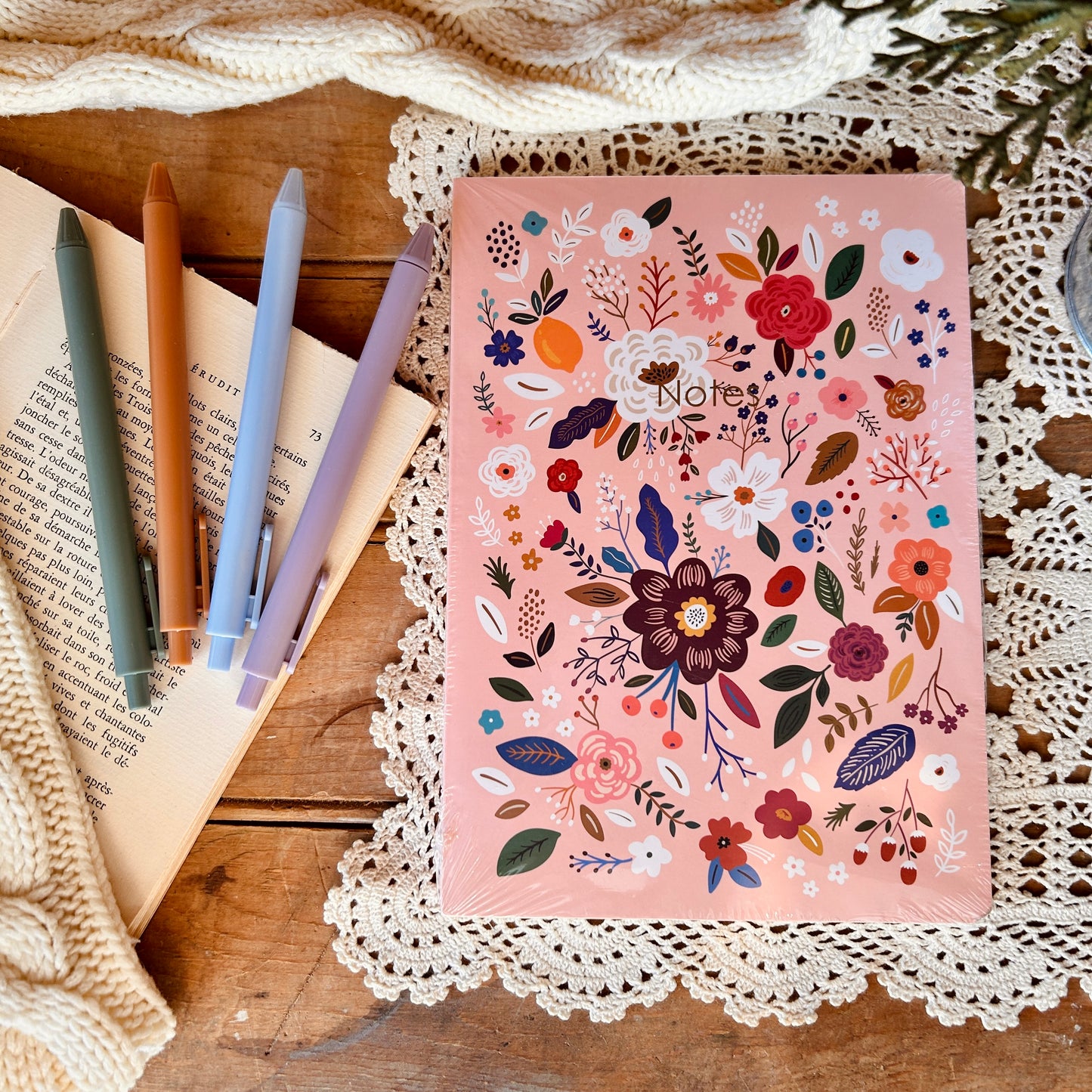 Floral Notebook