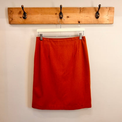 Vintage orange skirt