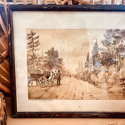 Vintage frame - Gilroy wood