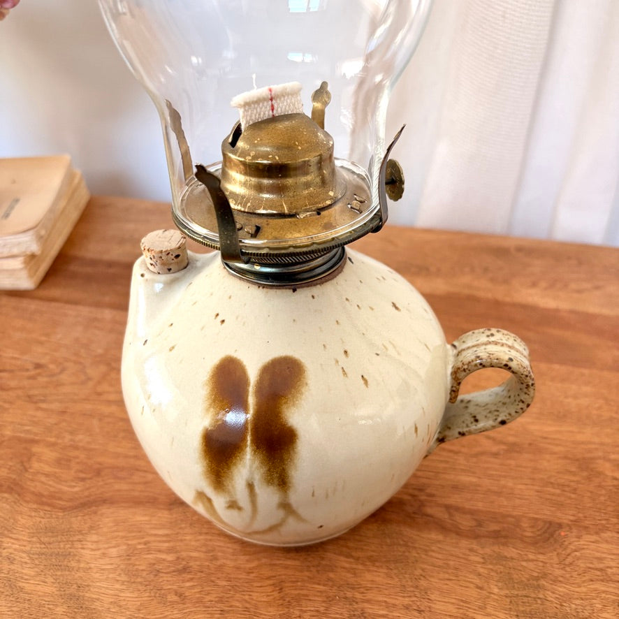 Handmade oil lamp