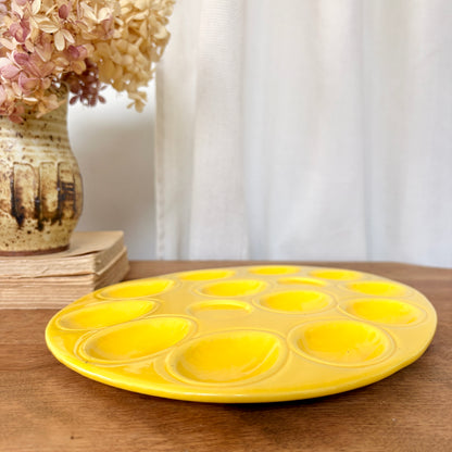 Plateau à oeuf en céramique