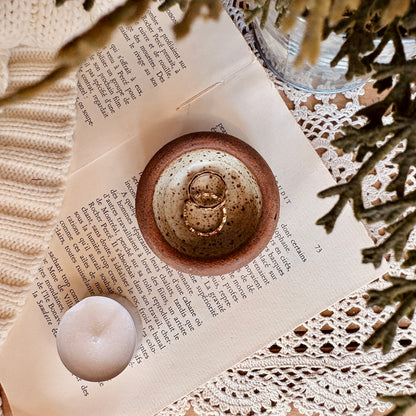 Porte lampion/pot en grès