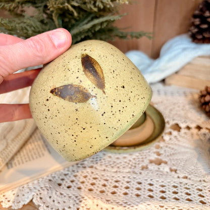 Artisanal butter dish