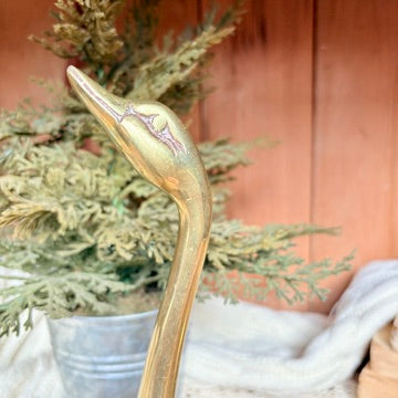 brass swan