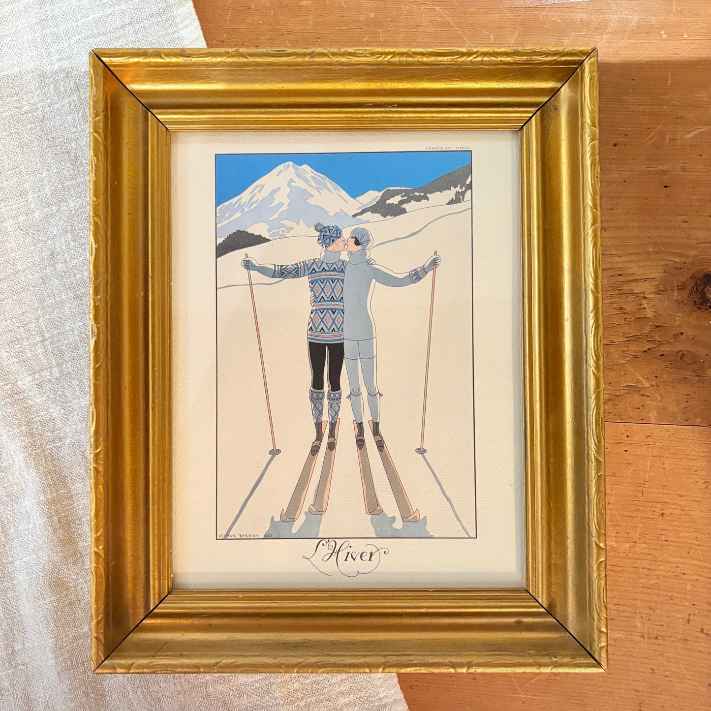 Canvas print - The cellist