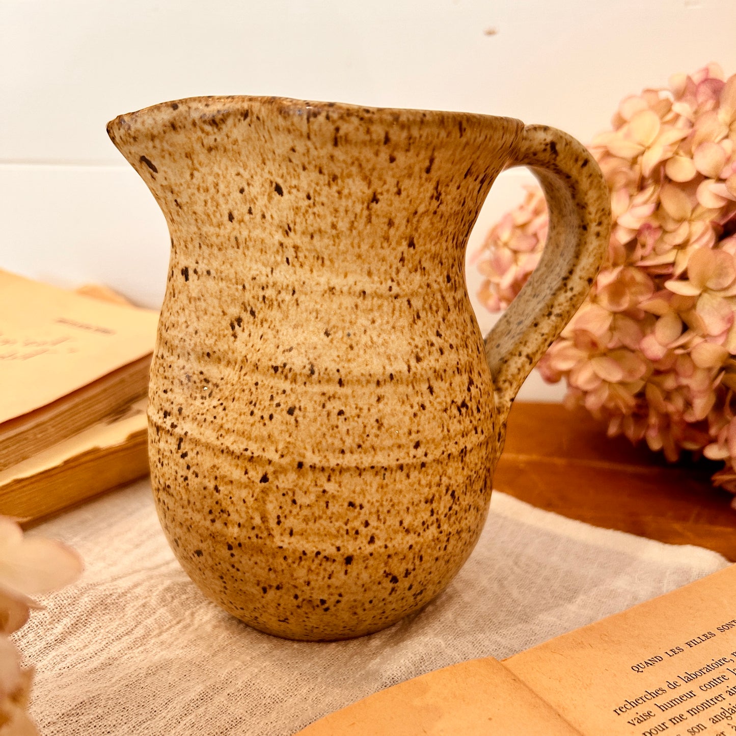 Small ceramic pitcher