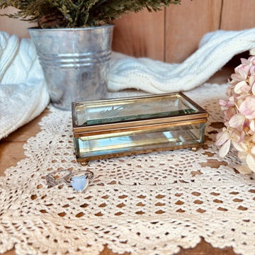 Glass Jewelry Box - Small