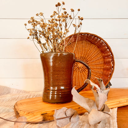 Small stoneware pitcher