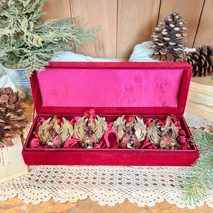 Ensemble de 4 ornements ange