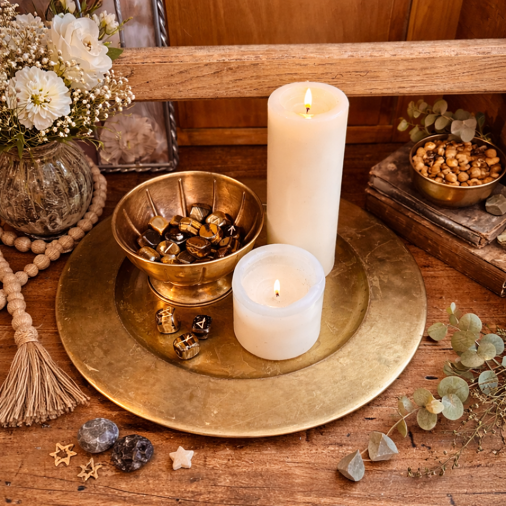 Brass tray