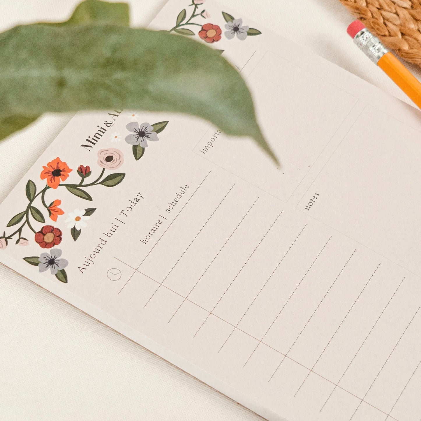 Mimi & August Daily Planner