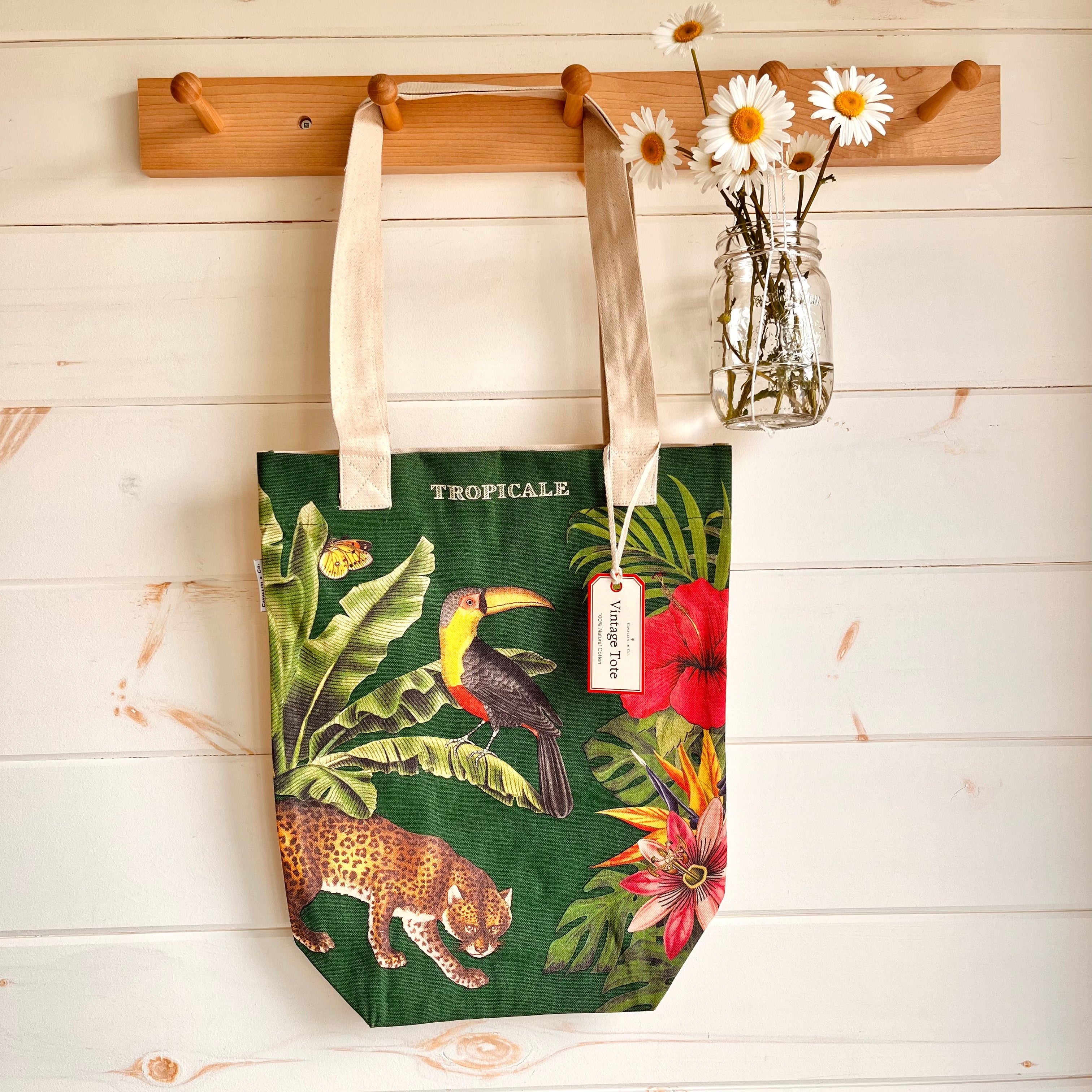 Tote bag Tropical Demain Peut tre boutique maison et art de