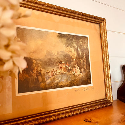Cadre antique - Watteau