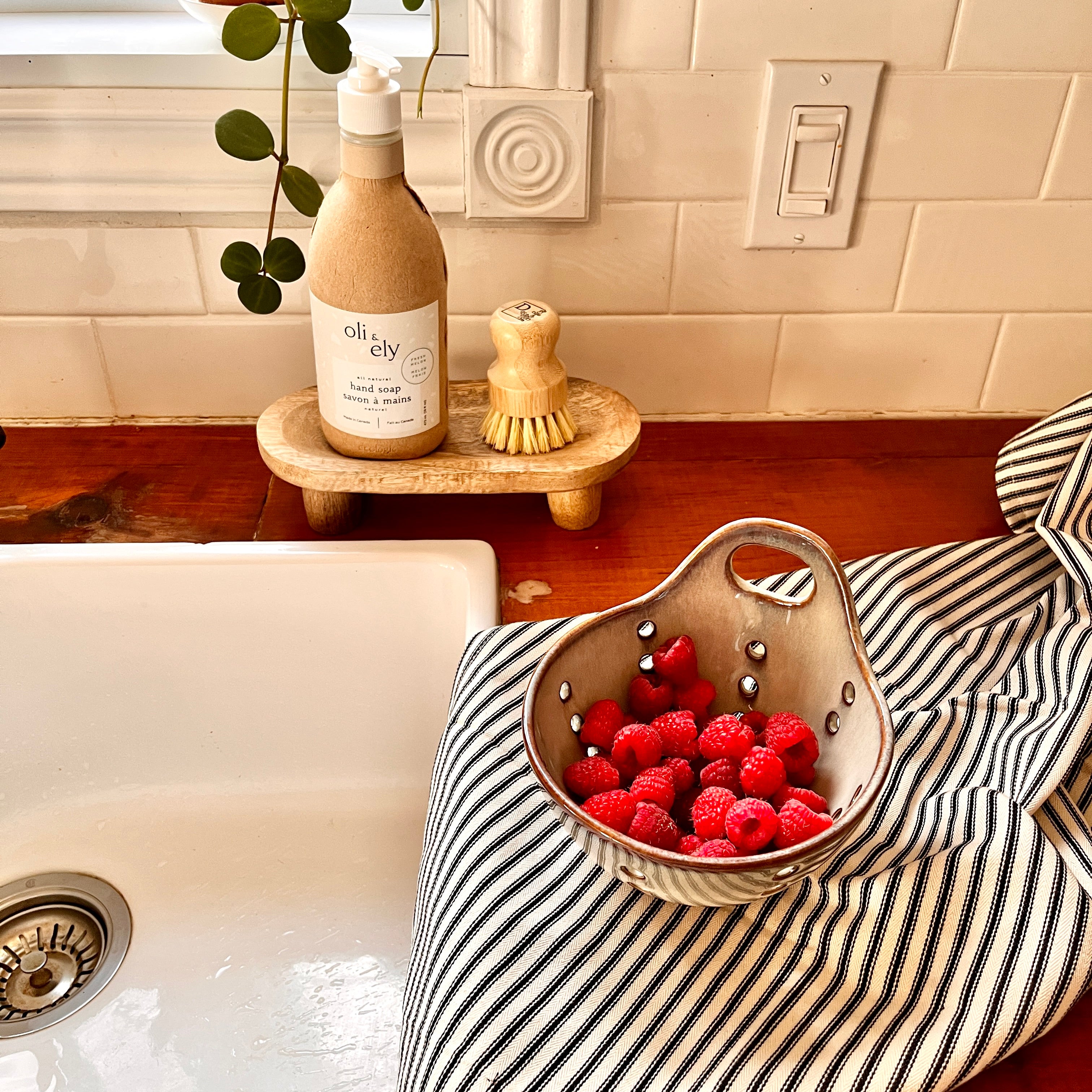 Ceramic colander