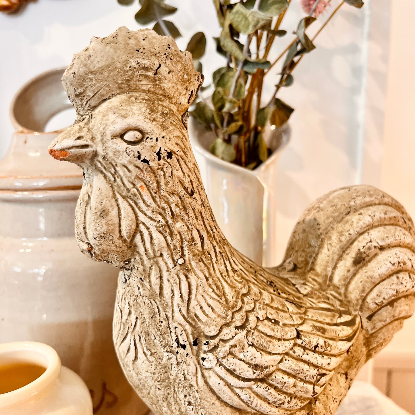 Rooster in terracotta